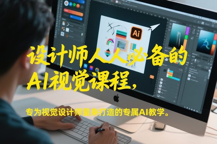 设计师人人必备的AI视觉课程，专为视觉设计师量身打造的专属AI教学-网创商城