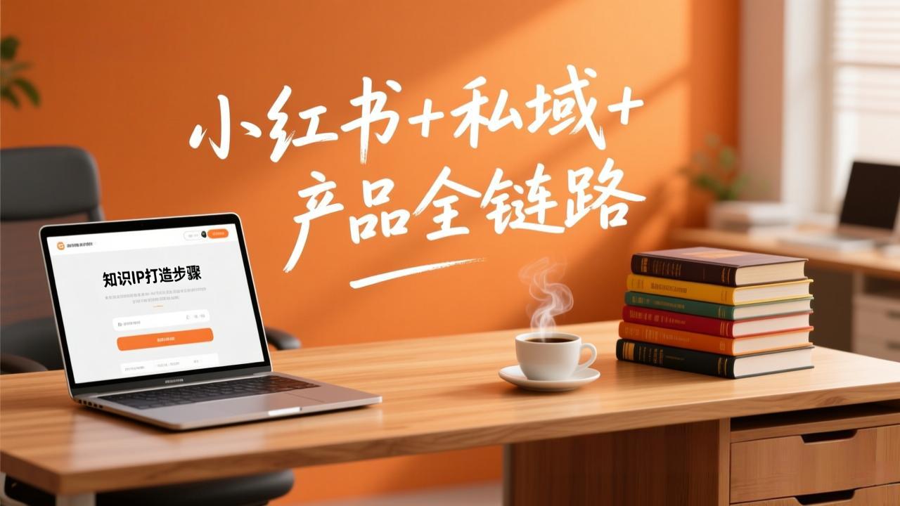 个人IP系统变现课2026，小红书+私域+产品全链路，手把手教你打造年入百万的知识IP-网创商城