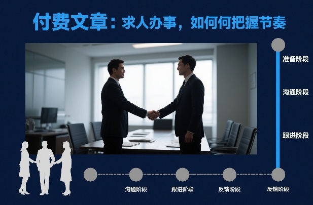 付费文章：求人办事，如何把握节奏-网创商城
