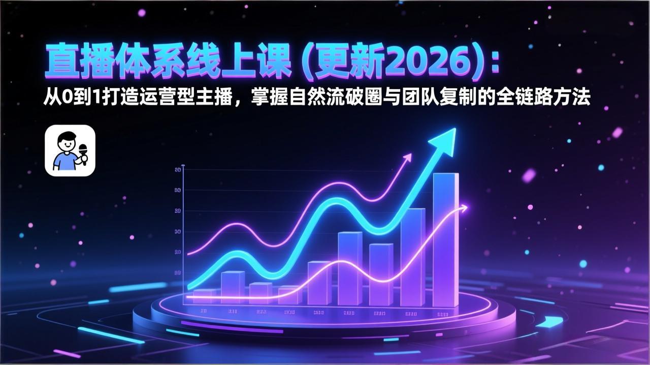 直播体系线上课(更新2026-网创商城