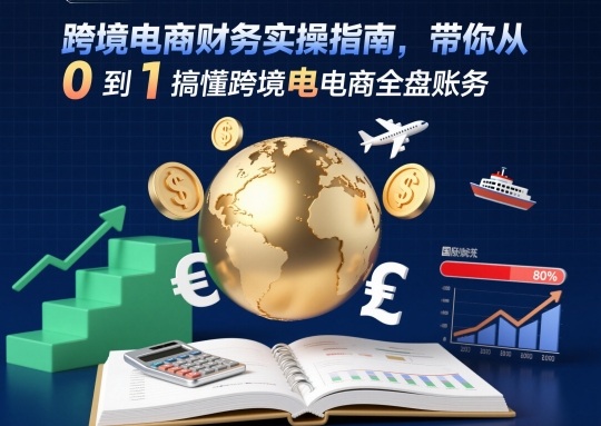 跨境电商财务实操指南，带你从0到1搞懂跨境电商全盘账务-网创商城