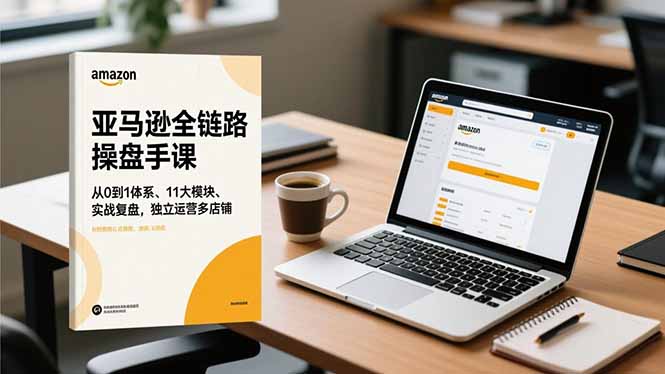 亚马逊全链路操盘手课，从0到1体系、11大模块、实战复盘，独立运营多店铺-网创商城