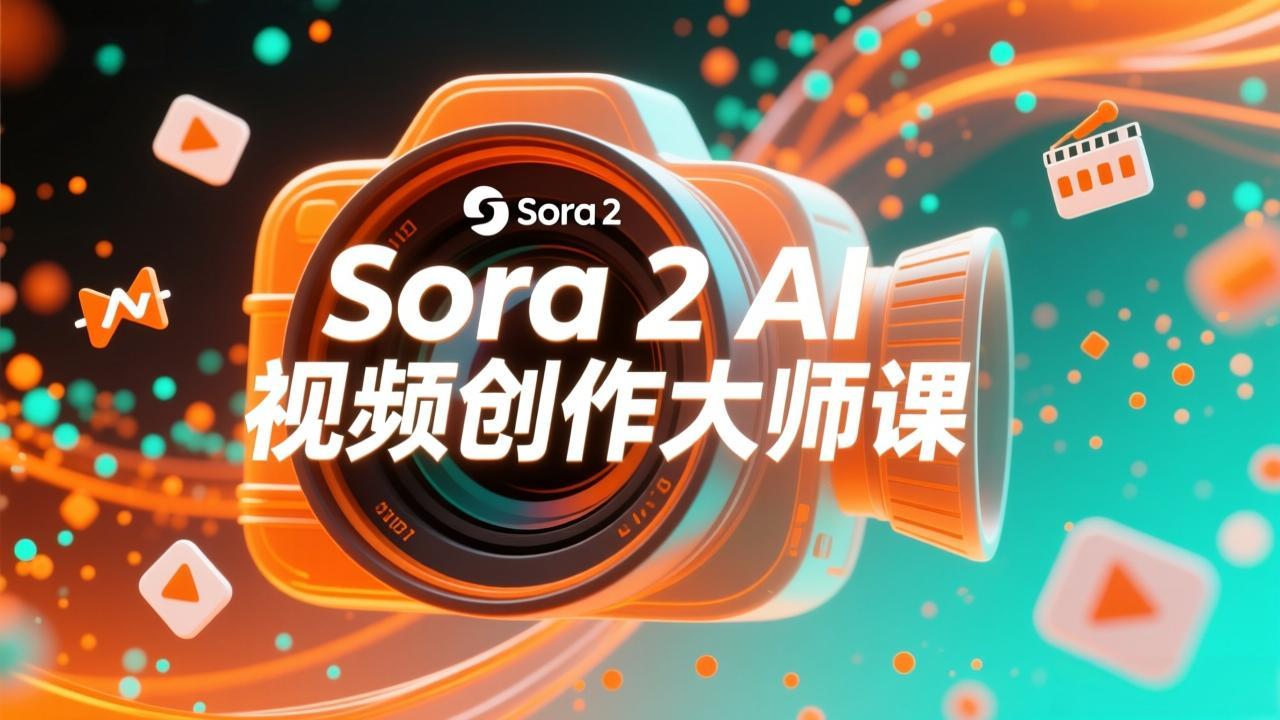 如何利用Sora 2创建流行AI人工智能视频大师班教程：掌握创作全流程，产出百万播放内容-网创商城