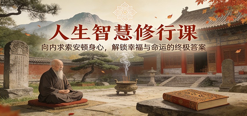 人生智慧修行课：向内求索安顿身心，解锁幸福与命运的终极答案-网创商城