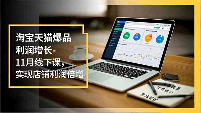 淘宝天猫爆品利润增长-11月线下课，免费流量、付费放大、费比管控，实现店铺利润倍增-网创商城