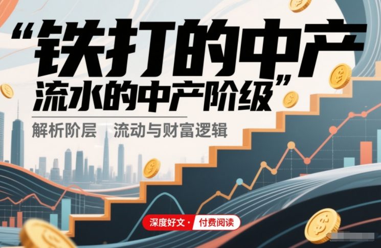 付费文章：铁打的中产，流水的中产阶级-网创商城