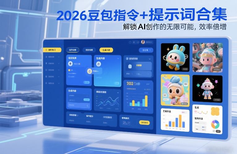 2026豆包指令+提示词合集,解锁AI创作的无限可能,效率倍增-网创商城