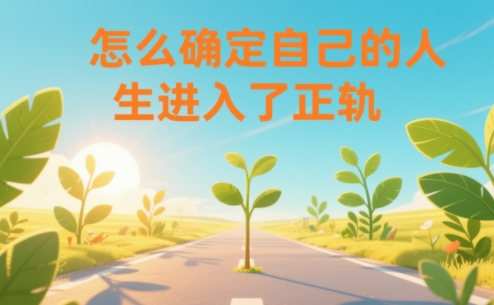 某公众号付费文章：怎么确定自己的人生进入了正轨？-网创商城