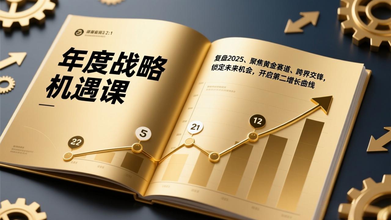 年度战略机遇课，复盘2025、聚焦黄金赛道、跨界交锋，锁定未来机会，开启第二增长曲线-网创商城