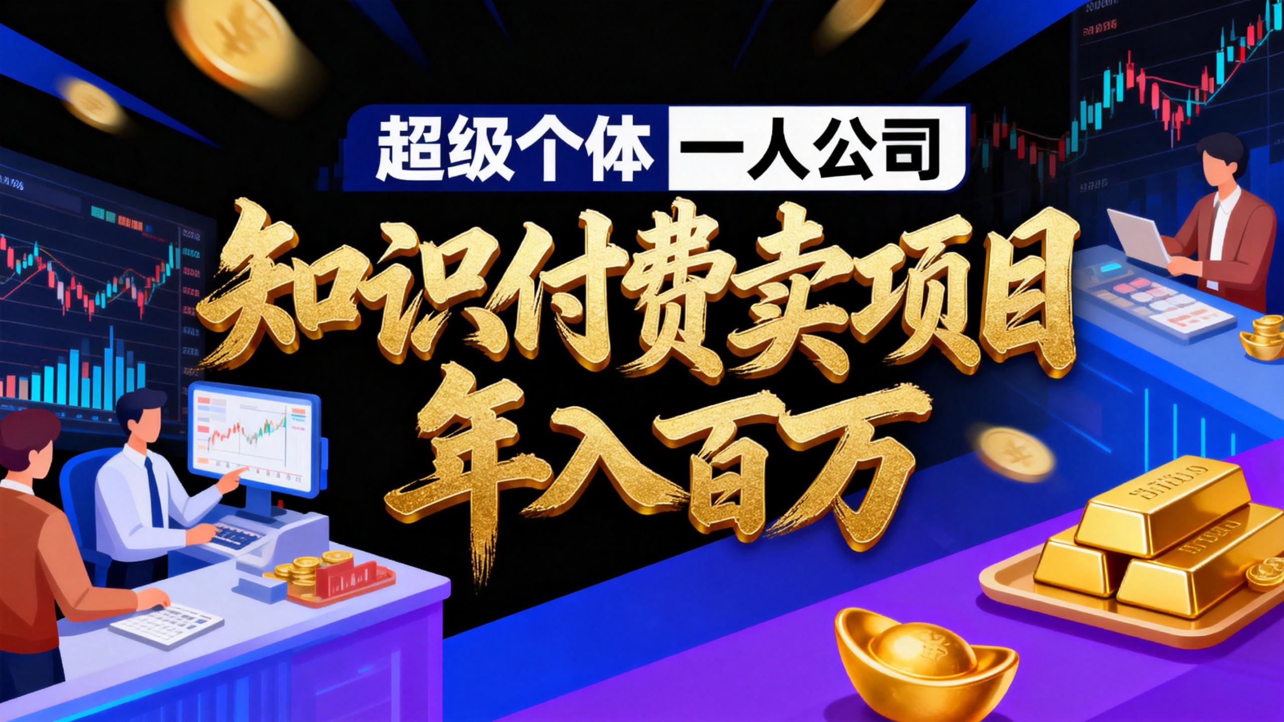 2026年“超级个体一人公司”私域卖项目年入百万，个人IP-精准引流-项目包装-转化成交-网创商城
