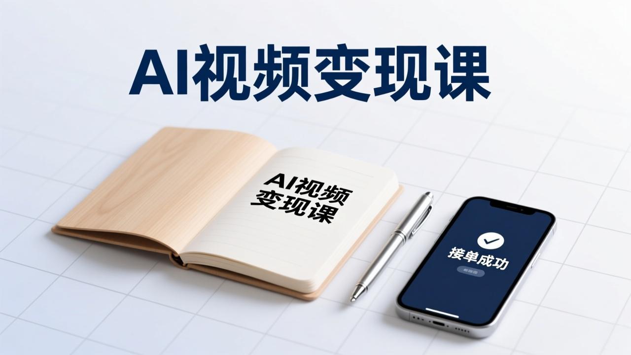 AI视频变现课，学完即可创作短片、接商单，实现副业增收，单项目报价可达千元-网创商城